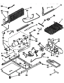 Unit Parts parts for Kenmore Refrigerator 106.9738611 (1069738611, 106 9738611) from AppliancePartsPros.com