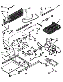 Unit Parts parts for Kenmore Refrigerator 106.9738381 (1069738381, 106 9738381) from AppliancePartsPros.com
