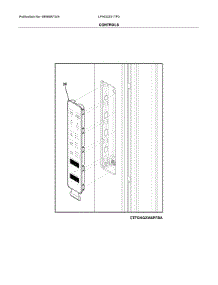 Controls parts for Frigidaire Refrigerator LFHG2251TF0 from AppliancePartsPros.com