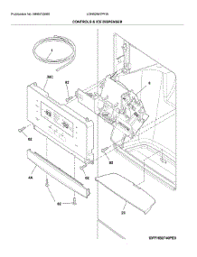 Controls & Ice Dispenser parts for Frigidaire Refrigerator LGHB2867PFIA from AppliancePartsPros.com