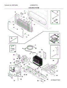 Cooling System parts for Frigidaire Refrigerator LGHB2867PFIA from AppliancePartsPros.com