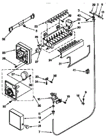 Icemaker Parts parts for Kenmore Refrigerator 106.9738681 (1069738681, 106 9738681) from AppliancePartsPros.com