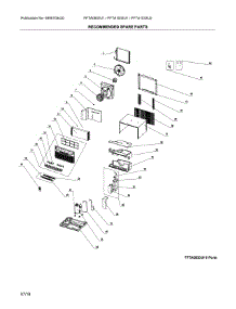 Recommended Spare Parts parts for Frigidaire Room Air Conditioner FFTA1033U10 from AppliancePartsPros.com