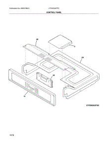 Control Panel parts for Frigidaire Wall Oven LFEW3026TFC from AppliancePartsPros.com