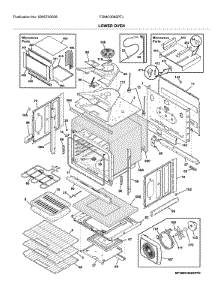 Lower Oven parts for Frigidaire Wall Oven FGMC3065PFJ from AppliancePartsPros.com