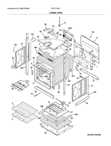 Lower Oven parts for Frigidaire Wall Oven FFET2726TBB from AppliancePartsPros.com