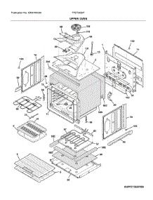 Upper Oven parts for Frigidaire Wall Oven FFET3026TBC from AppliancePartsPros.com