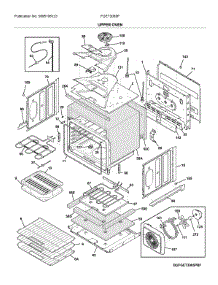 Upper Oven parts for Frigidaire Wall Oven FGET3065PBG from AppliancePartsPros.com