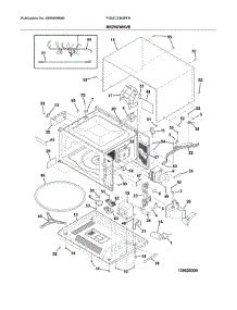 Microwave parts for Frigidaire Wall Oven FGMC3065PFH from AppliancePartsPros.com