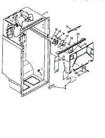 Liner parts for Kenmore Refrigerator 106.9710514 (1069710514, 106 9710514) from AppliancePartsPros.com