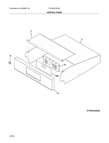 Control Panel parts for Frigidaire Wall Oven FFEW2425QSC from AppliancePartsPros.com