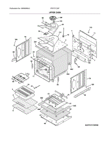 Upper Oven parts for Frigidaire Wall Oven FFET2725PBE from AppliancePartsPros.com