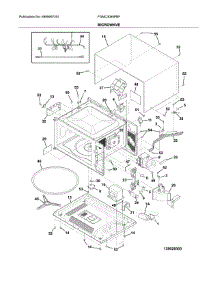Microwave parts for Frigidaire Wall Oven FGMC3065PBF from AppliancePartsPros.com