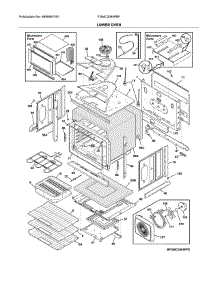 Lower Oven parts for Frigidaire Wall Oven FGMC3065PBF from AppliancePartsPros.com
