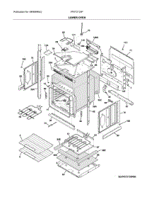 Lower Oven parts for Frigidaire Wall Oven FFET2725PWE from AppliancePartsPros.com