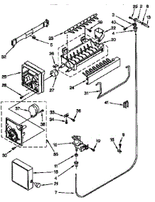 Icemaker Parts parts for Kenmore Refrigerator 106.9638311 (1069638311, 106 9638311) from AppliancePartsPros.com