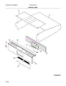 Control Panel parts for Frigidaire Wall Oven FFGW2415QSC from AppliancePartsPros.com