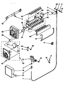 Icemaker Parts parts for Kenmore Refrigerator 106.9738312 (1069738312, 106 9738312) from AppliancePartsPros.com