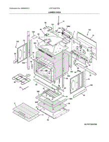 Lower Oven parts for Frigidaire Wall Oven LFET3026TFB from AppliancePartsPros.com