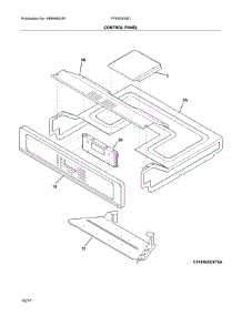 Control Panel parts for Frigidaire Wall Oven FFEW3026TWB from AppliancePartsPros.com