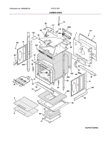 Lower Oven parts for Frigidaire Wall Oven FFET2726TBA from AppliancePartsPros.com
