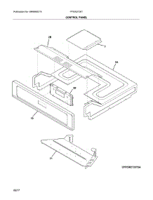 Control Panel parts for Frigidaire Wall Oven FFEW2726TBA from AppliancePartsPros.com