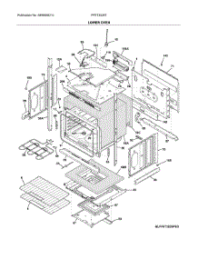 Lower Oven parts for Frigidaire Wall Oven FFET3026TDA from AppliancePartsPros.com