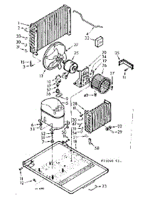 Unit Parts parts for Kenmore Heat Pump System 106.71040 (10671040, 106 71040) from AppliancePartsPros.com