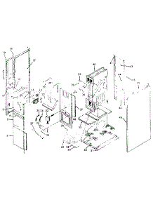 Cabinet parts for Kenmore Furnace FXB43-150D-2 from AppliancePartsPros.com