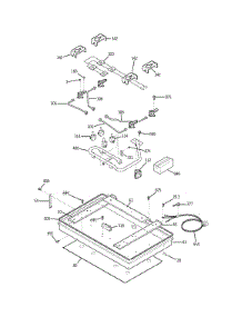 Gas & Burner Parts parts for Kenmore Cooktop 911.32222102 (91132222102, 911 32222102) from AppliancePartsPros.com