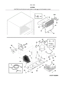 System parts for Kenmore Refrigerator 253.70504613 (25370504613, 253 70504613) from AppliancePartsPros.com