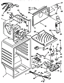 Liner parts for Kenmore Refrigerator 106.67181792 (10667181792, 106 67181792) from AppliancePartsPros.com