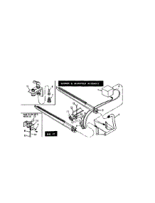 Fig.17 Burner / Manifold Assembly parts for Kenmore Furnace 867.763910 (867763910, 867 763910) from AppliancePartsPros.com