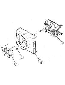 Cooling Fan parts for Kenmore Cooktop 223.13 / 1988 (22313 / 1988, 223 13 / 1988) from AppliancePartsPros.com
