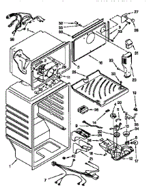 Liner parts for Kenmore Refrigerator 106.67038791 (10667038791, 106 67038791) from AppliancePartsPros.com