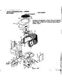 Unit Parts parts for Kenmore Heat Pump System 867.816652 (867816652, 867 816652) from AppliancePartsPros.com