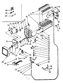 Icemaker parts for Kenmore Refrigerator 106.6748621 (1066748621, 106 6748621) from AppliancePartsPros.com