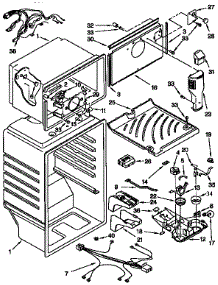 Liner parts for Kenmore Refrigerator 106.67038790 (10667038790, 106 67038790) from AppliancePartsPros.com