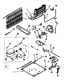 Unit parts for Kenmore Refrigerator 106.67067790 (10667067790, 106 67067790) from AppliancePartsPros.com