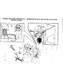 Control Box parts for Kenmore Heat Pump System 867.812440 (867812440, 867 812440) from AppliancePartsPros.com