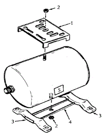 Water Tank parts for Kenmore Water Heater 153.291000 (153291000, 153 291000) from AppliancePartsPros.com
