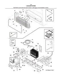Cooling System parts for Kenmore Refrigerator 253.7034941B (2537034941B, 253 7034941B) from AppliancePartsPros.com