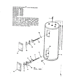 Replacement Parts parts for Kenmore Water Heater 153.314570 (153314570, 153 314570) from AppliancePartsPros.com