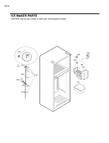 Ice Maker Parts parts for Kenmore Refrigerator 795.79439211 (79579439211, 795 79439211) from AppliancePartsPros.com