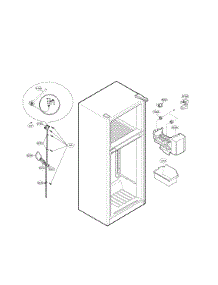 Ice Maker Parts parts for Kenmore Refrigerator 795.79433218 (79579433218, 795 79433218) from AppliancePartsPros.com