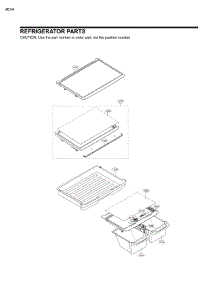Refrigerator Parts parts for Kenmore Refrigerator 795.79433217 (79579433217, 795 79433217) from AppliancePartsPros.com