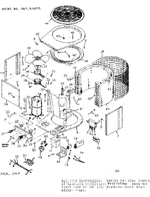 Unit Parts parts for Kenmore Heat Pump System 867.816971 (867816971, 867 816971) from AppliancePartsPros.com