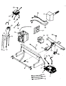 Gas Burners And Manifold / 763321 parts for Kenmore Furnace 867.763321 (867763321, 867 763321) from AppliancePartsPros.com