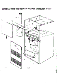 Furnace Body parts for Kenmore Furnace 867.774330 (867774330, 867 774330) from AppliancePartsPros.com