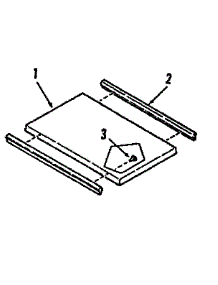 Optional Griddle / Grill Cover Module Kit 4998510 parts for Kenmore Cooktop 911.4338680 (9114338680, 911 4338680) from AppliancePartsPros.com